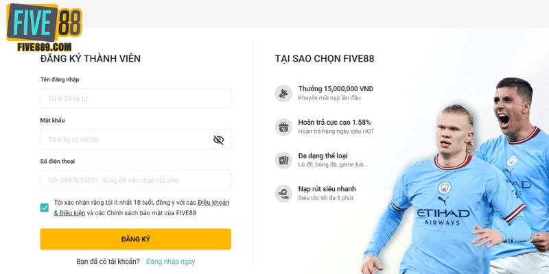 hướng dẫn hoàn tất việc nhập thông tin cá nhân để nhanh chóng mở account